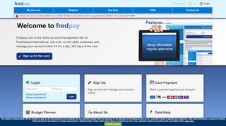 
                            2. Welcome to fredpay