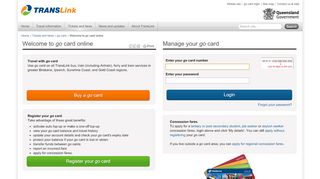 
                            11. Welcome to go card online | TransLink
