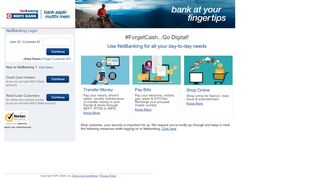 
                            11. Welcome to HDFC Bank NetBanking