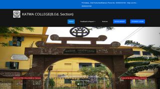 
                            5. Welcome To Katwa College