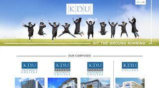 
                            5. Welcome to KDU University College