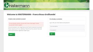 
                            2. Welcome to KNISTERMANN – Franco Braca Großhandel ...