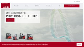 
                            2. Welcome to Linde Material Handling UK