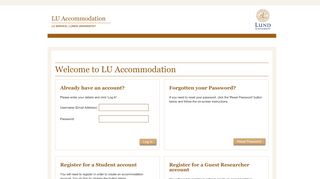 
                            6. Welcome to LU Accommodation