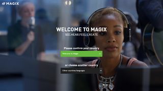 
                            9. Welcome to MAGIX