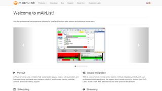 
                            7. Welcome to mAirList! | mAirList Radio Automation