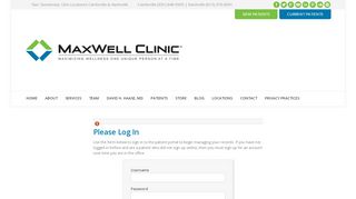 
                            3. Welcome to MaxWell Clinic's Patient Portal