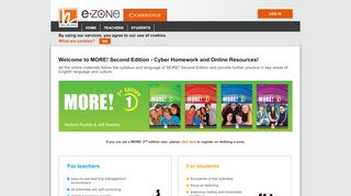 
                            3. Welcome to MORE! Second Edition - Cyber Homework and ...