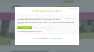 
                            1. Welcome to My Global Benefits – AG Insurance via your employer