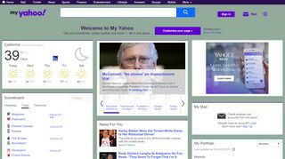 
                            2. Welcome to My Yahoo