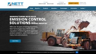 
                            9. Welcome To Nett Technologies | Emissions Control Company