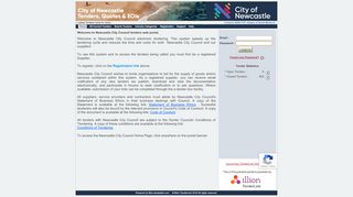 
                            7. Welcome to Newcastle City Council tenders web portal.