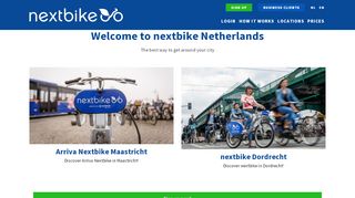 
                            9. Welcome to nextbike Netherlands