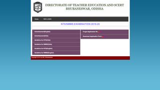 
                            5. Welcome to NTS/NMMS Examination 2019-20