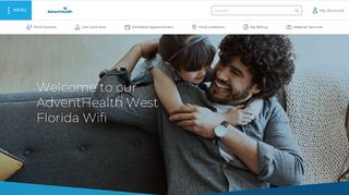 
                            2. Welcome to our AdventHealth West Florida Wifi | AdventHealth