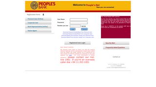 
                            2. Welcome to People's net - ebank peoples bank