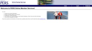 
                            6. Welcome to PERS Online Member Services!