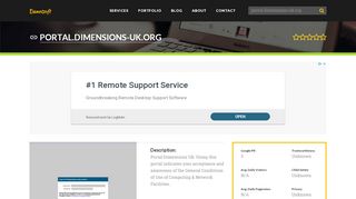 
                            8. Welcome to Portal.dimensions-uk.org - Dimensions - Login