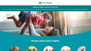 
                            1. Welcome to Providence | Providence Health and Services