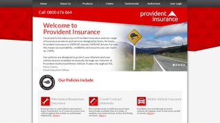 
                            3. Welcome to Provident Insurance