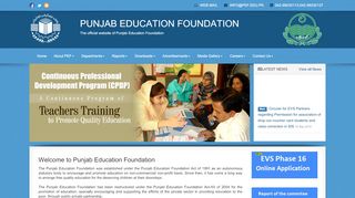 
                            3. Welcome To Punjab Education Foundation