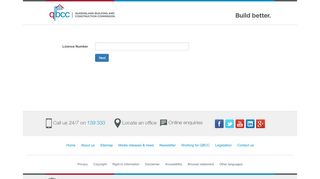 
                            9. Welcome to QBCC Online Services
