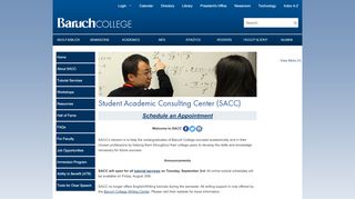 
                            1. Welcome to SACC - Student Academic Consulting Center - Baruch ...