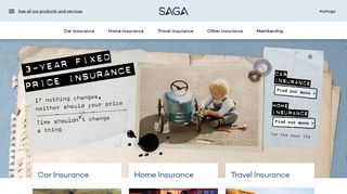 
                            5. Welcome to Saga|Over 50s Insurance|Saga