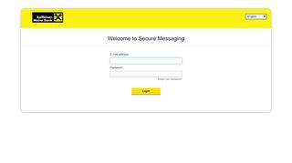 
                            3. Welcome to Secure Messaging - securemail.raiffeisen.at