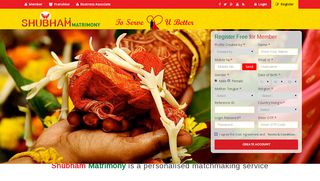 
                            1. Welcome to Shubham Matrimony