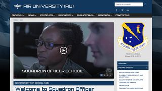 
                            7. Welcome to Squadron Officer School > Air University (AU ...