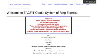 
                            4. Welcome to TACFIT Cradle System of Ring Exercise | TACFIT Cradle ...