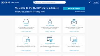 
                            10. Welcome to the 1&1 IONOS Help Centre - ionos.co.uk
