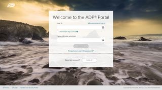 
                            7. Welcome to the ADP® Portal