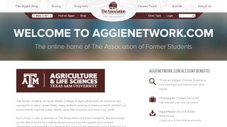 
                            2. Welcome to the Aggie Network