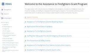 
                            9. Welcome to the Assistance to Firefighters Grant Program ...