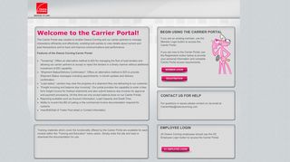 
                            1. Welcome to the Carrier Portal! - Owens Corning