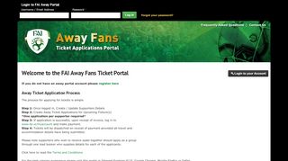 
                            7. Welcome to the FAI Away Fans Ticket Portal