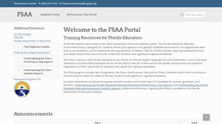 
                            4. Welcome to the FSAA Portal