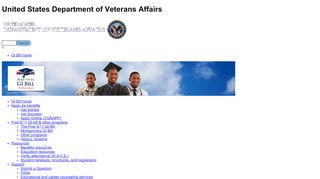 
                            1. Welcome to the GI Bill Web Site | The Home for All ...