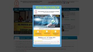 
                            10. Welcome to The Institute of Cost Accountants of India Website