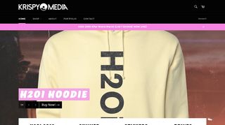 
                            6. Welcome To The Krispy Media Store - Apparel, Stickers, Prints