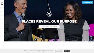 
                            7. Welcome to the Obama Foundation