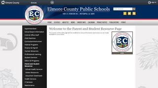 
                            3. Welcome to the Parent and Student Resource Page ... - Elmore County