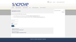 
                            11. Welcome to the SACPCMP online community.