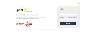 
                            3. Welcome to the Sprint Prepaid Sales Portal -- LOGIN