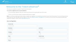 
                            7. Welcome to the Trident eRiskHub - eRiskHub