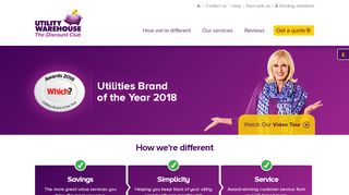 
                            3. Welcome to the Utility Warehouse