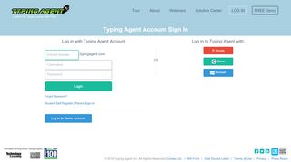 
                            2. Welcome to Typing Agent | Typing Agent