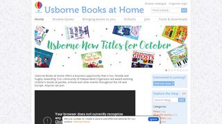 
                            3. Welcome to Usborne Books at Home